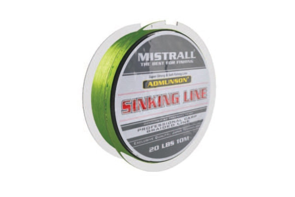 Mistrall pletená šňůra Admunson Sinking Line Nosnost 25lb