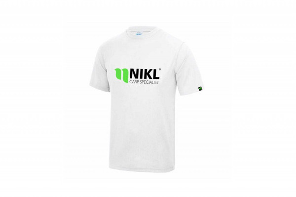 Nikl funkční triko bílé - XL