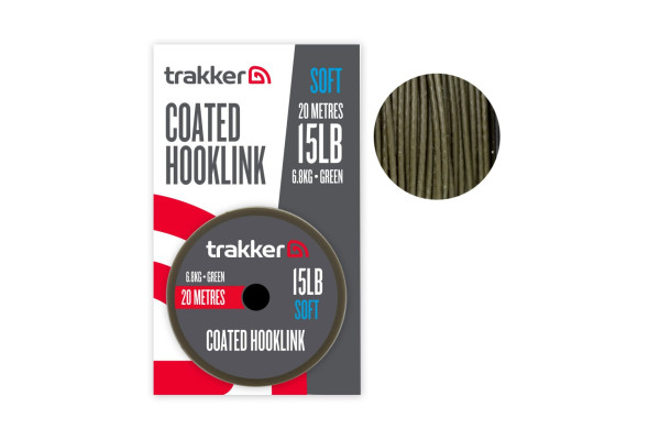 Trakker Návazcová šňůra - Soft Coated Hooklink 25lb, 11,3kg, 20m