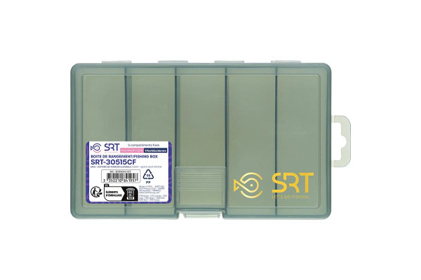 Sert krabička 5 Fixed Compartments Grey (175x105x36 mm)
