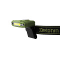 Čelová lampa Delphin RAZOR USB UC