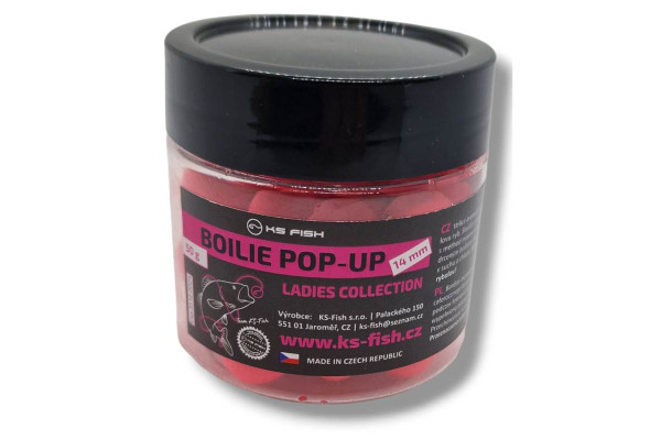 KS Fish Boilie Pop-up 14mm Ladies