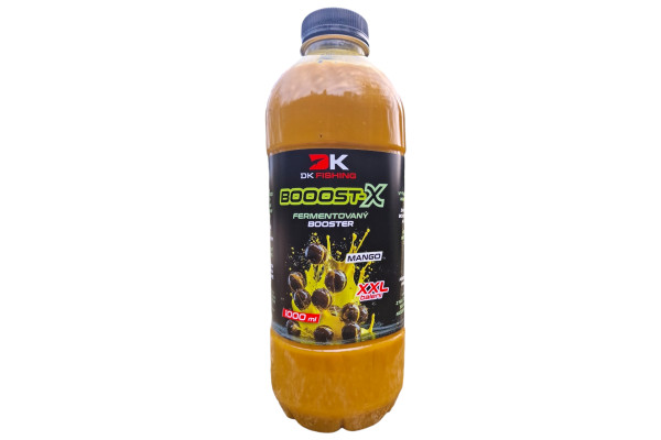 DK FISHING fermentovaný booster BOOOST-X mango 1 litr