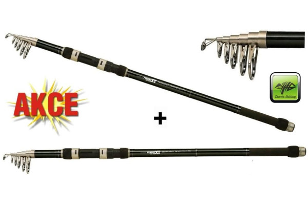 Giants fishing Prut Fluent Tele Carp 3,40m 60-120g AKCE 1+1!