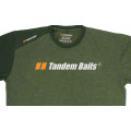 Tričko Tandem Baits krátký rukáv - zelené