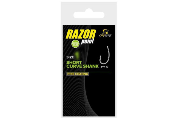 Carp Spirit Short Curve Shank 6, 10 ks