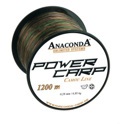 Anaconda vlasec Power Carp Camou Line 0,32 mm 3000 m