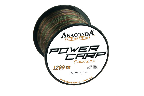 Anaconda vlasec Power Carp Camou Line 0,32 mm 3000 m