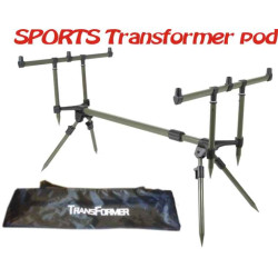 SPORTS Transformer pod - Pro tři rybářské pruty