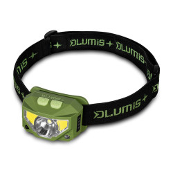 Čelová lampa Delphin LUMIS