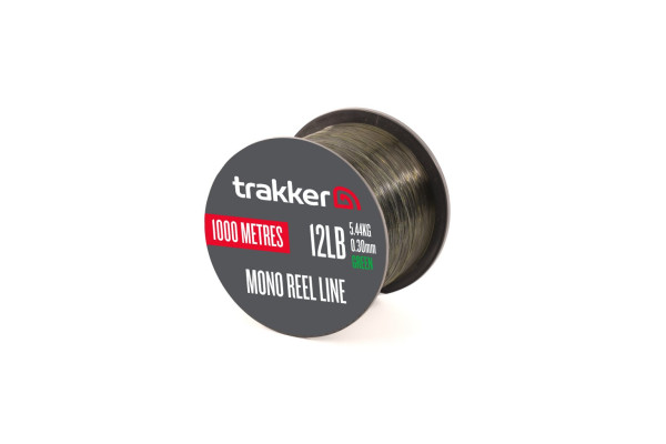 Trakker Vlasec Mono Reel Line 18lb, 8,16kg, 0,38mm, 1000m