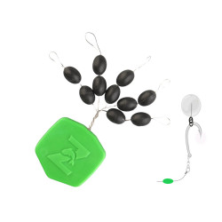 ZFISH Tungsten Oval Beads