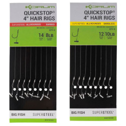 BIG FISH QUICKSTOP HAIR RIGS Barbed - 10 cm