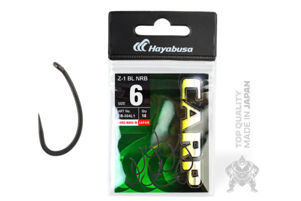 Hayabusa Teflonové Háčky Z-1 Bez Protihrotu BL NRB Hayabusa Teflonové Háčky Z-1 Bez Protihrotu BL NRB