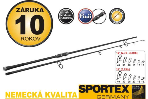 Kaprový prut Sportex DNA Carp dvoudílný