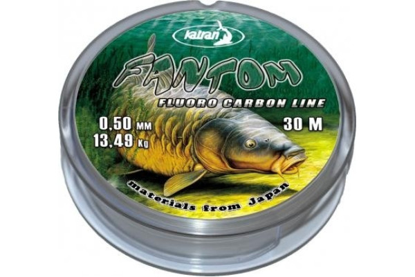 Katran Návazcový Fluorocarbon 100% FANTOM 0,28mm 30m 5,15kg