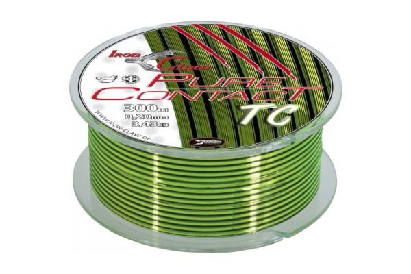 Iron Claw vlasec Pure Contact Mono Line Camo 300m 0,30mm