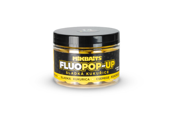 Plovoucí fluo boilie 150ml - Sladká kukuřice 14mm