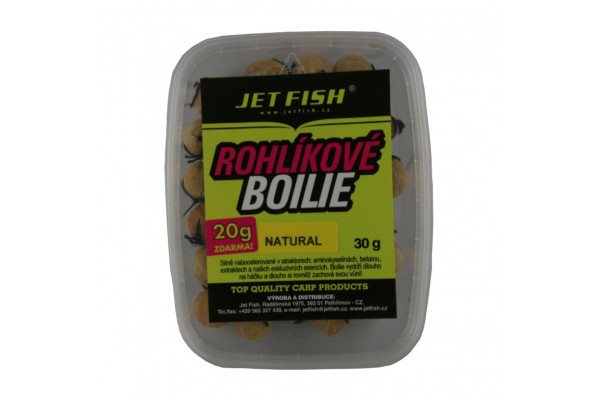 Rohlíkové boilie 40g : NATURAL