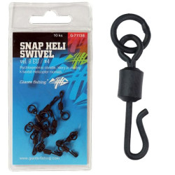 Giants fishing Obratlík Swivel Snap Heli, UK.4 (vel.8 EU)/10ks