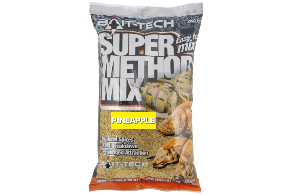 Bait-Tech krmítková směs Super Method Mix Pineapple 2 kg