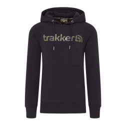 Trakker Mikina CR Logo Hoody Black Camo - M