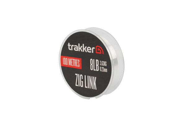 Trakker Návazcová šňůra - Zig Link 8lb, 3,63kg, 0,23mm, 100m