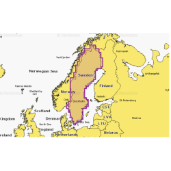 Navionics+ Švédsko jezera a řeky
