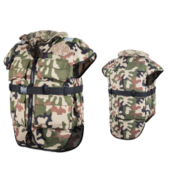 vesta plávacia Aquarius CAMO Angler