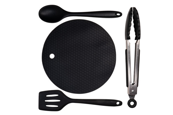 Giants fishing Sada silikonového náčiní s podložkou Eazi Utensil Set