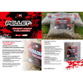 DK FISHING pelety z mláta PELLET-X 5kg 8mm