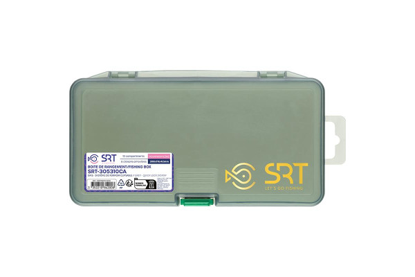 Sert krabička 10 Adjustable Compartments Grey (208x111x42 mm)