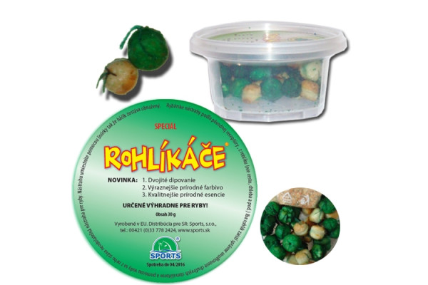 Rohlíkové boilies speciál 12 / 16mm