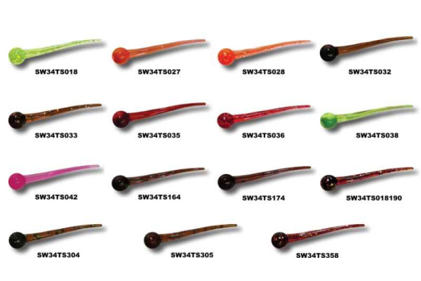 RELAX SPERM WORM 3|4 STANDARD - cena za 1ks / 25ks