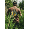 Giants fishing Tričko pánské hnědé Rak