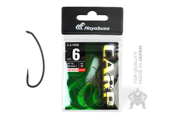 Hayabusa Teflonové Háčky Z-2 NRB Hayabusa Teflonové Háčky Z-2 NRB