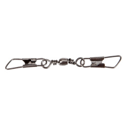 MS Range obratlík s dvěma karabinkami Double Swivel 12, 10 ks