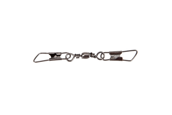 MS Range obratlík s dvěma karabinkami Double Swivel 12, 10 ks