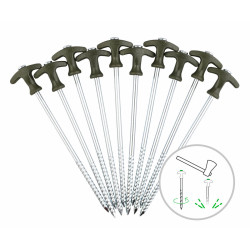 ZFISH Kolíky Bivvy Peg Set 20cm/10ks