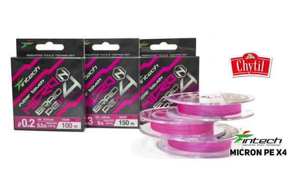 Braided line Intech MicroN PE x4 150m