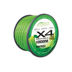 Mistrall šňůra Shiro Braided Line X4 0,13mm 1000m zelená