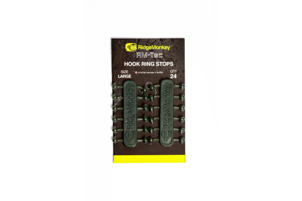 RidgeMonkey RM-Tec Hook Ring Stops – gumové stoppery