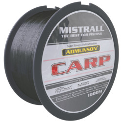 Mistrall vlasec Admunson carp 0,25mm 1000m černý