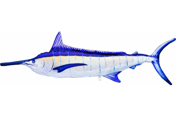 Marlin se žlutým pruhem Giant - 118 cm polštář