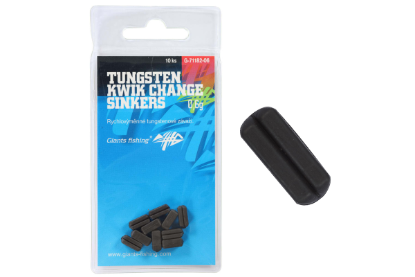 Giants fishing Rychlovýměnná těžítka Tungsten Kwik Change Sinkers 10ks