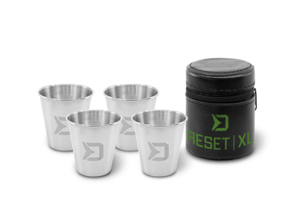 Set nerezových pohárků Delphin RESET XL 4v1
