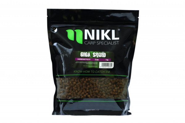 Nikl Pelety Giga Squid 3mm, 1kg