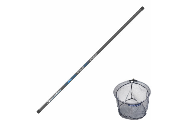 Garbolino teleskopická rukojeť Trooper 3,20 m(788) + podběráková hlava Combo(402)