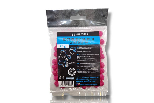 KS Fish extrudy super 20g ostrá švestk