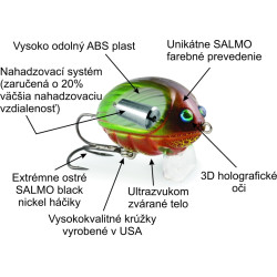 SALMO vobler Lil´Bug BG2 - 3cm